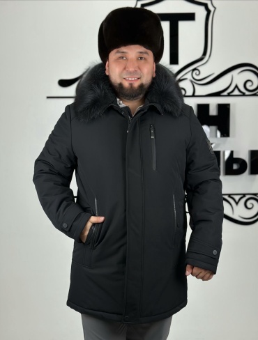 Пуховик ТОН САРАЙЫ черный
