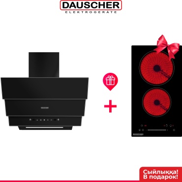 DAUSCHER DCH-6211BL + DAUSCHER 202CRB черный
