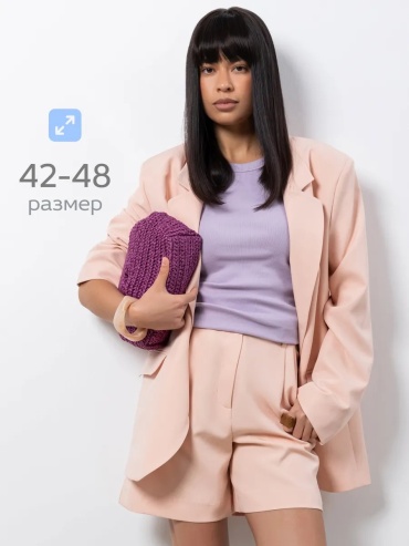 Классические шорты розовый