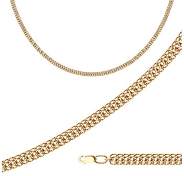 Bi gold 560006023 длина 55 см, вес 11.39 г золото, плетение питон
