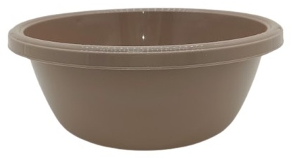 STARS PLAST таз 94227-Кор Чашка круглая 1,7 л STARS PLAST (Коричневый) 1.7 л