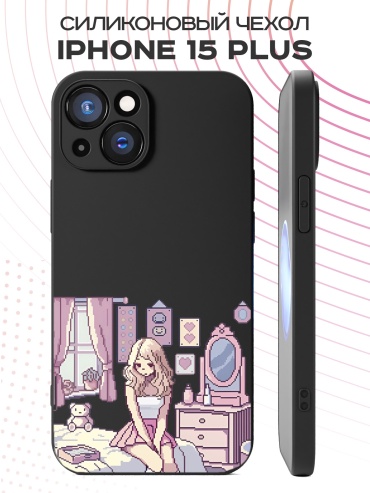 Чехол для Apple iPhone 15 Plus рисунок