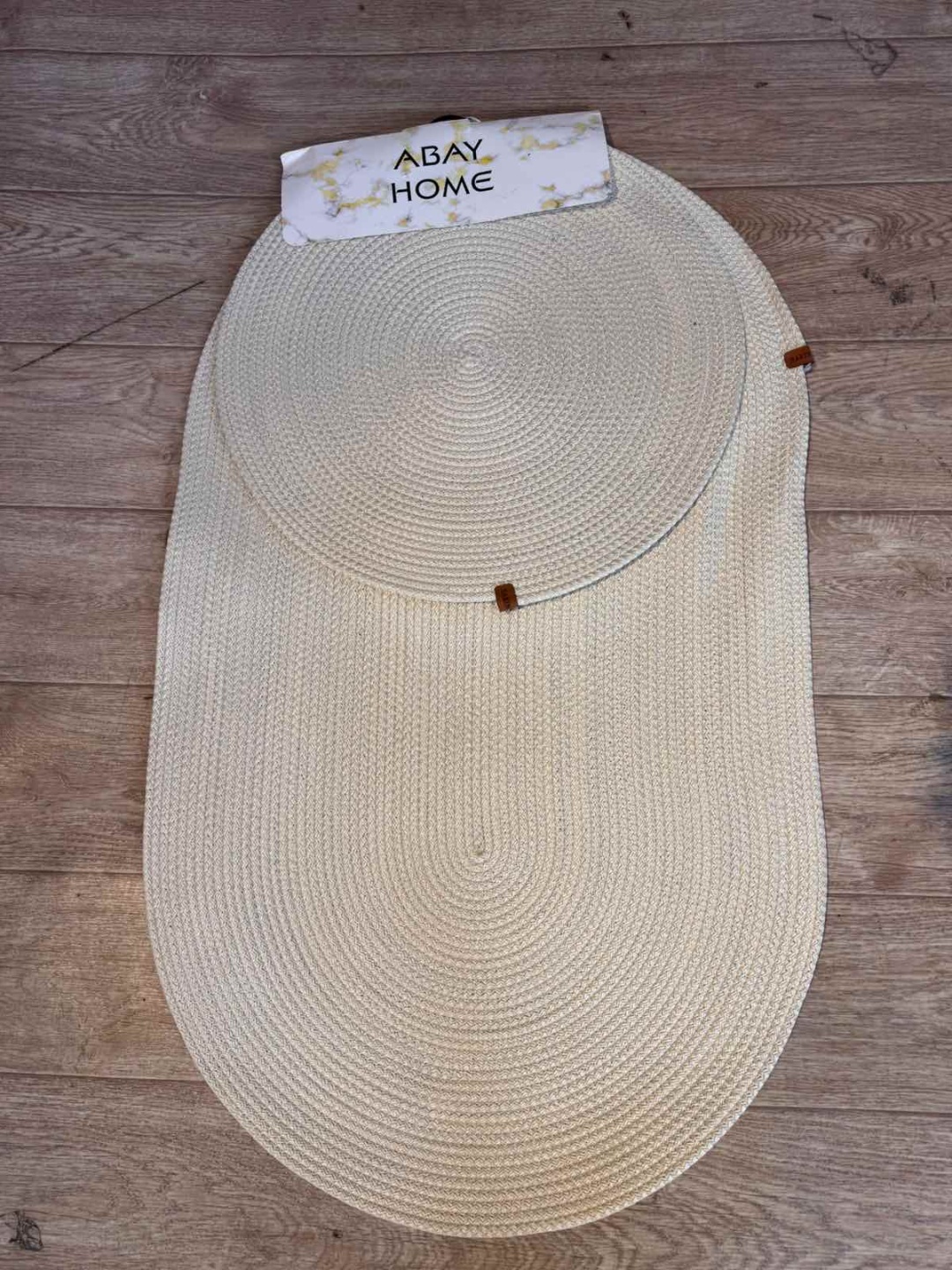 1st Home Linen комплект ковриков 3196798774 100x60 см, джут