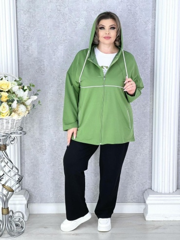Спортивный костюм FASHION зеленый