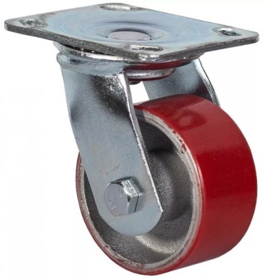 Колесо SCp 55 125мм Поворотное 125x50 мм 1 шт, до 280 кг