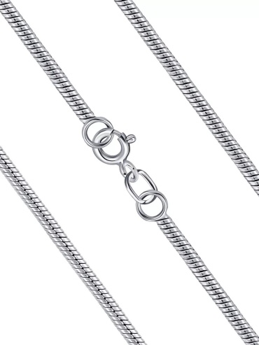 Lucente Silver 9017040_Р_45 длина 45 см, вес 6.74 г серебро, плетение панцирное