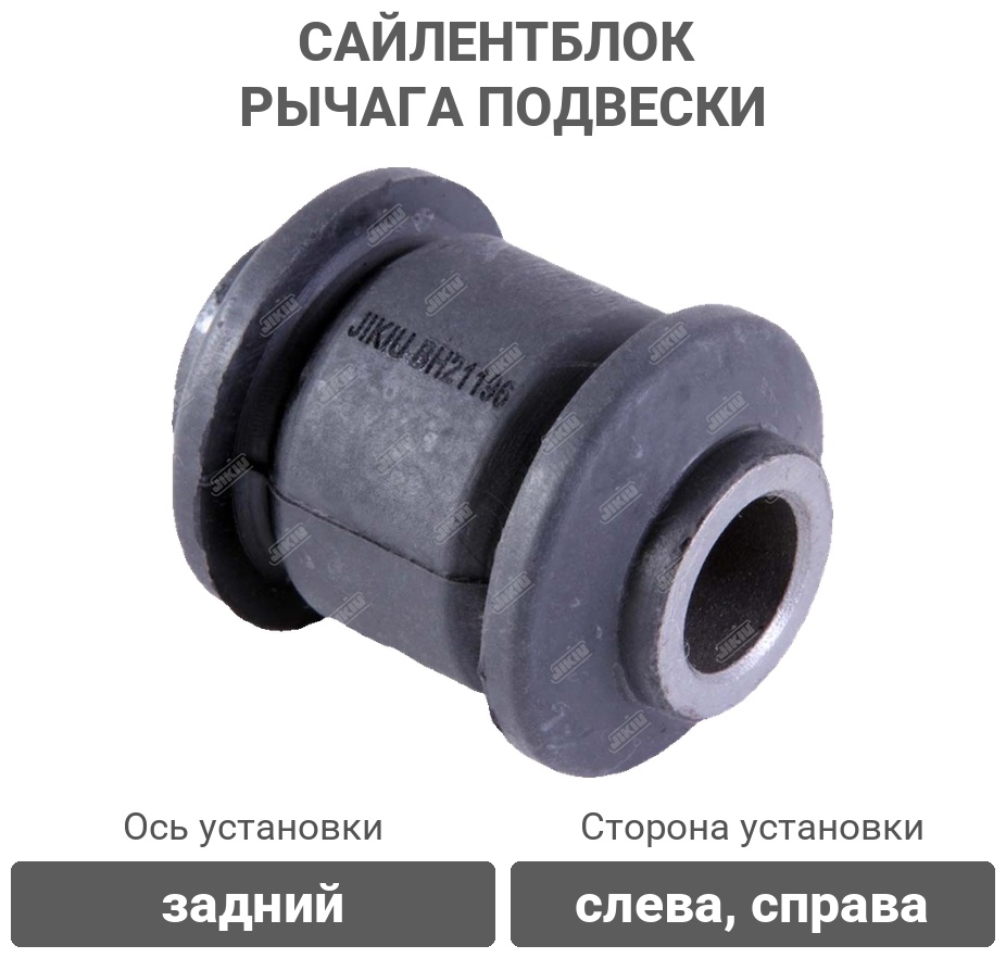JIKIU сайлентблок рычага подвески BH21196