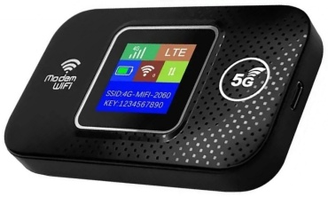 Wi-Fi точка доступа ALLOYSEED 4G CPE M9S-E LCD