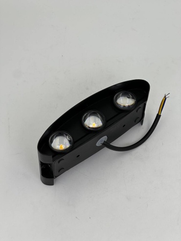 Бра настенный LED, черный