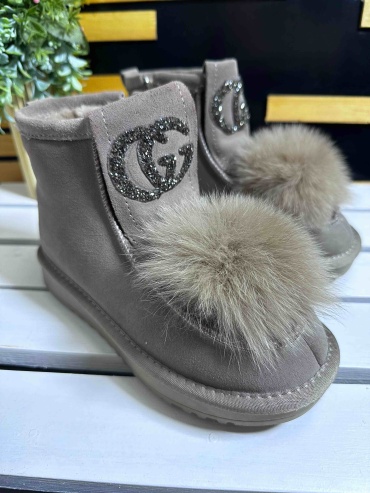 Угги Fashion темно-бежевый