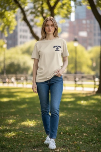 Футболка FASHION бежевый