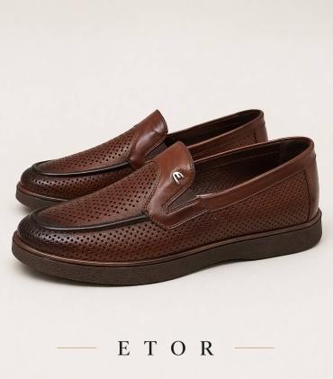 Лоферы Etor коричневый