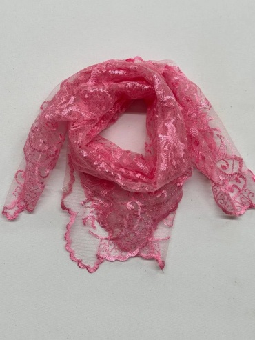 Комплект Scarf Moda размер универсальный, розовый