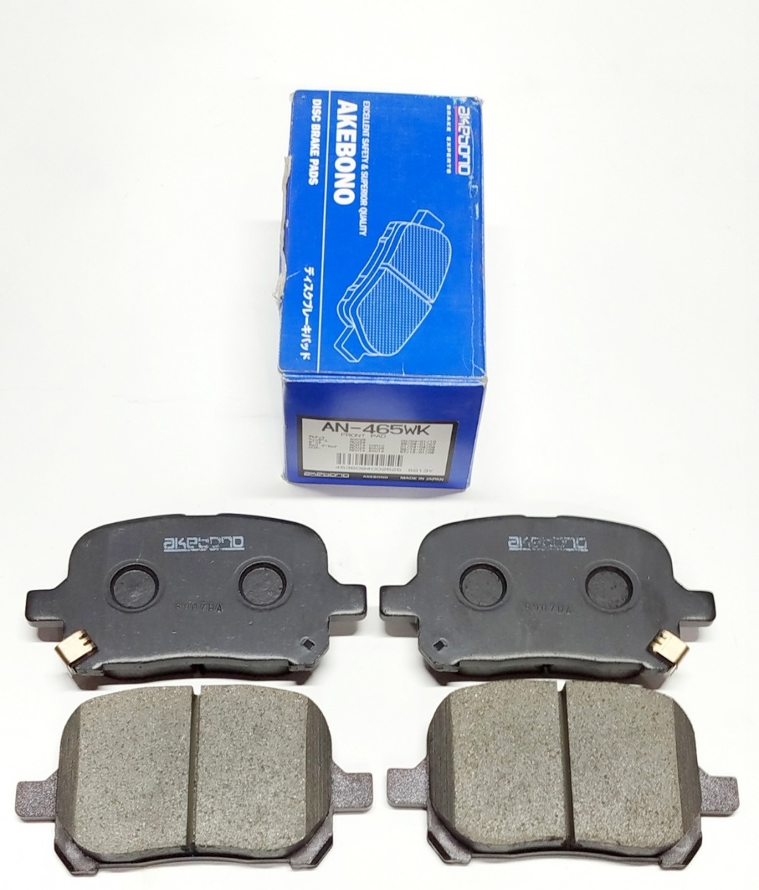 Колодки AKEBONO передние AN465WK 4 шт