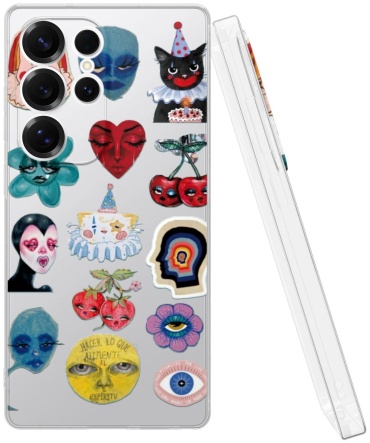 Чехол Mcover для Samsung Galaxy S25 Ultra рисунок