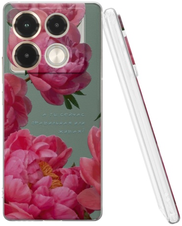 Чехол Mcover для Infinix NOTE 40 Pro рисунок