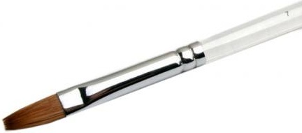 RuNail Professional кисть плоская соболь 1 шт