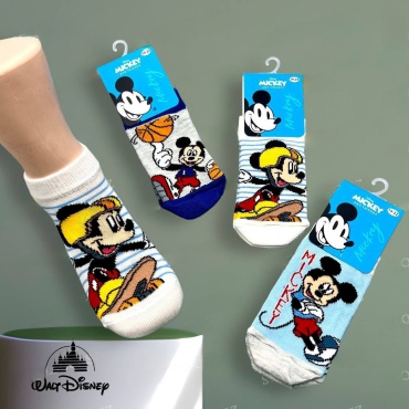 Носки Disney Minnie 18206 3 пары серый, голубой 23-26