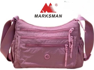Сумка кросс-боди Marksman нейлон розовый