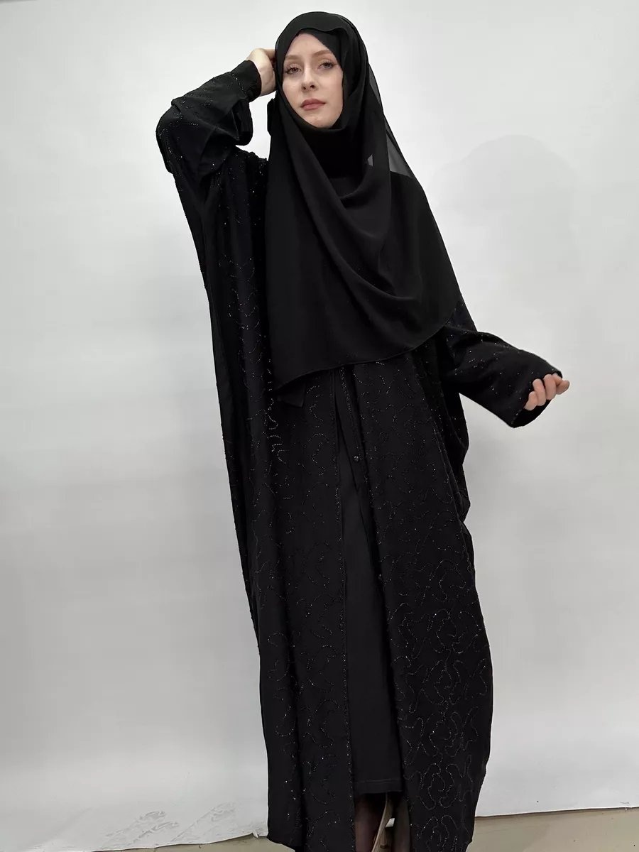 Абайя черный