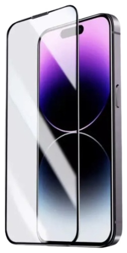 Стекло для Apple iPhone 15 Pro черный