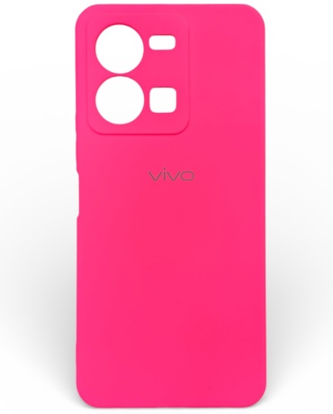 Чехол Silicon Power для Vivo Y35 розовый