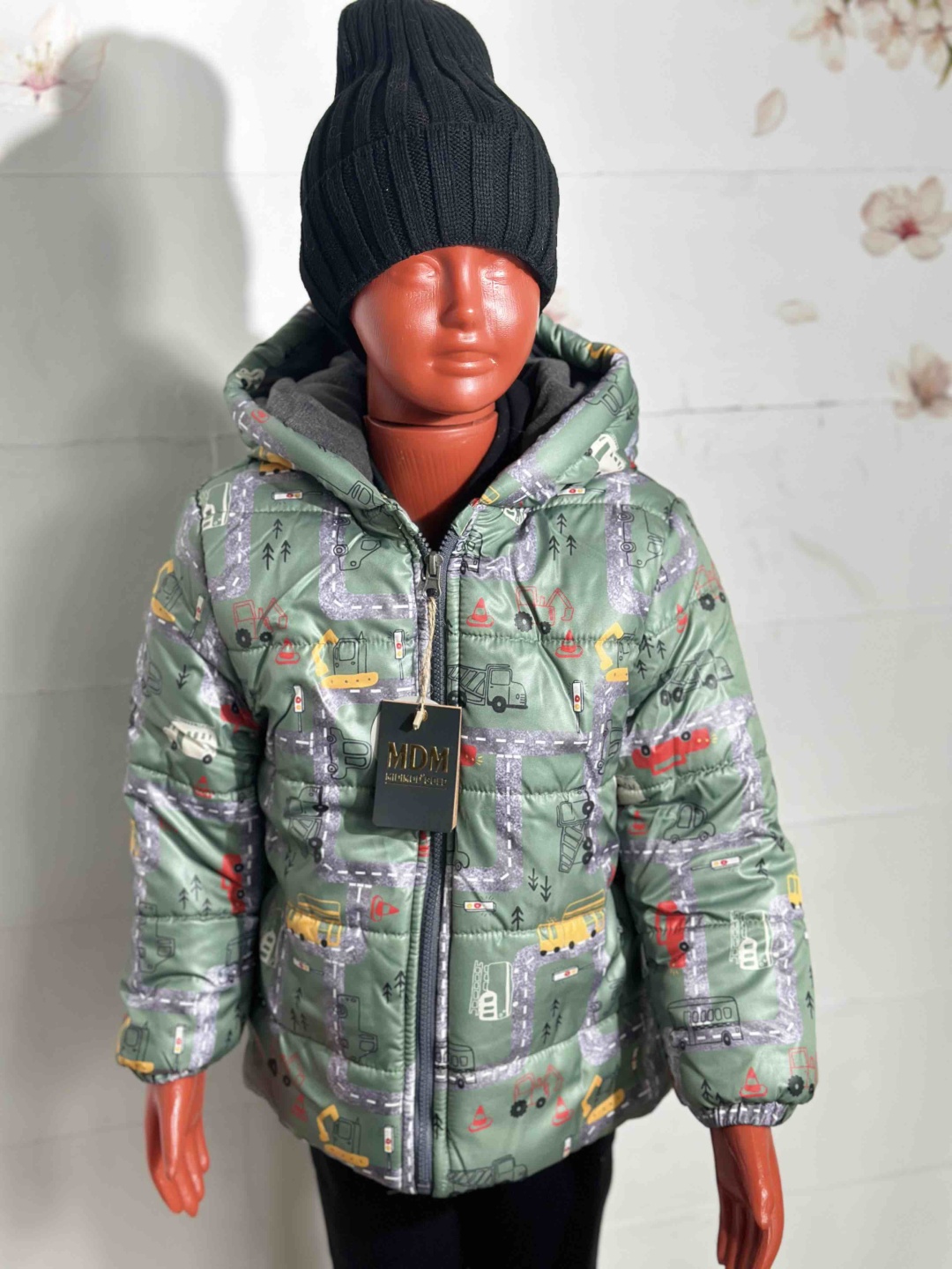 Зимняя куртка MIDIMOD GOLD Boy down jackets*Characters зеленый