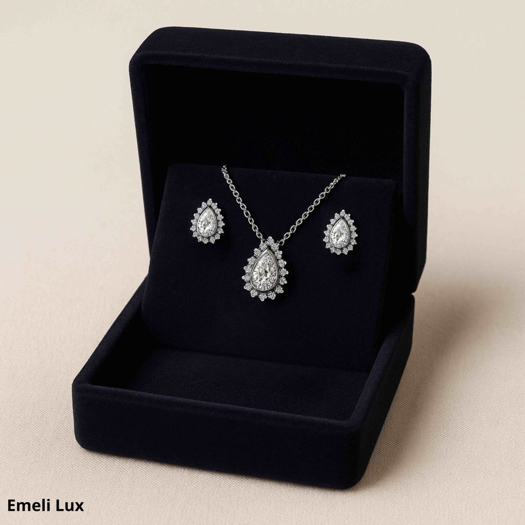 Emeli lux 09764 вес 7 г серебро, фианит