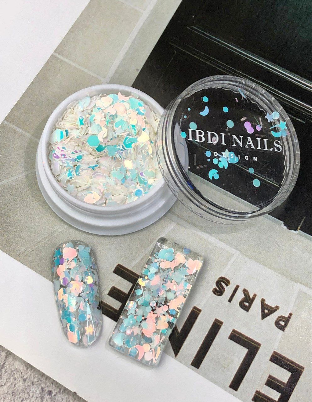 IBDI Nails глиттер SUPER STAR 04 1 шт