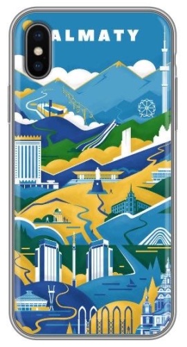 Чехол для Apple iPhone Xs рисунок