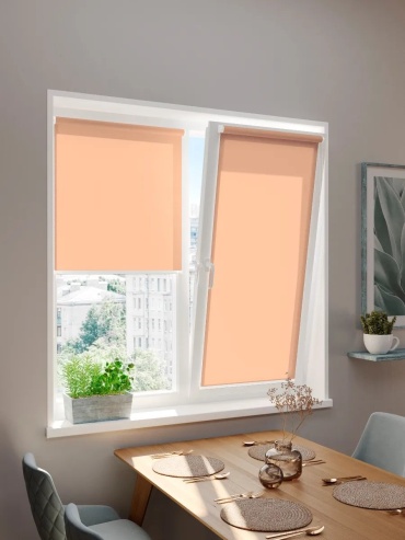 Фабрика Жалюзи 351260361 персиковый 52x180 см