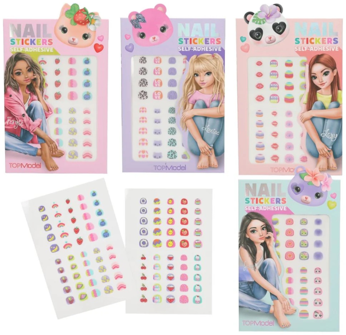 Наклейки на ногти TOPModel Self-Adhesive накладные ногти 3+