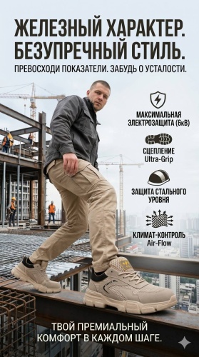 Кроссовки BRUTAL LIFESTYLE бежевый