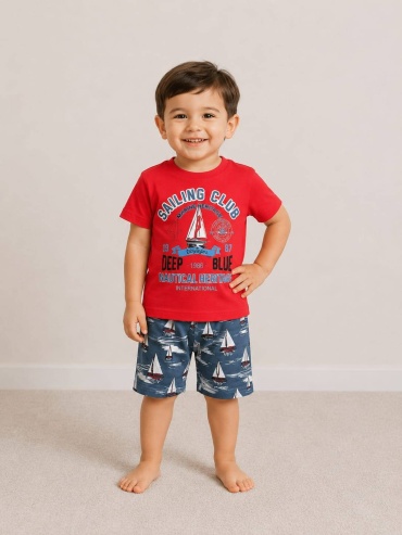 Пижама Vitmo kids красный