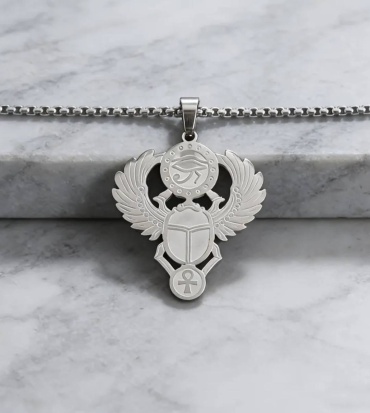 Амулет Lux Мастерская Магии Скарабей silver