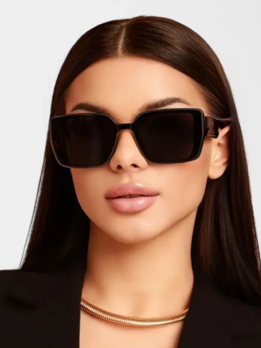 Sun Loren солнцезащитные очки прямоугольные однотонные