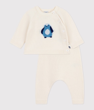 Комплект Petit Bateau бежевый