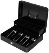 Сейф DELI 044-T509 ключевой замок (300х90х240 мм)