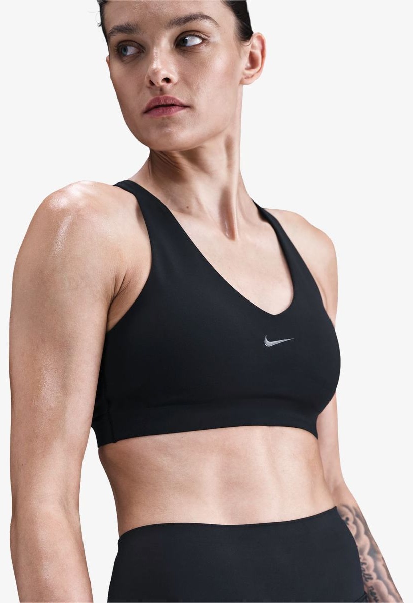 Бра Nike черный, серый