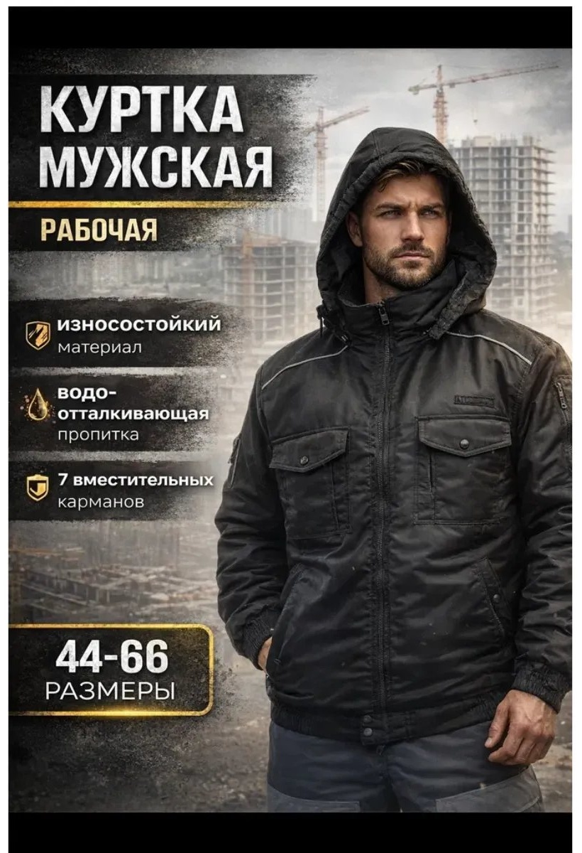 Спецодежда для мужчин черный