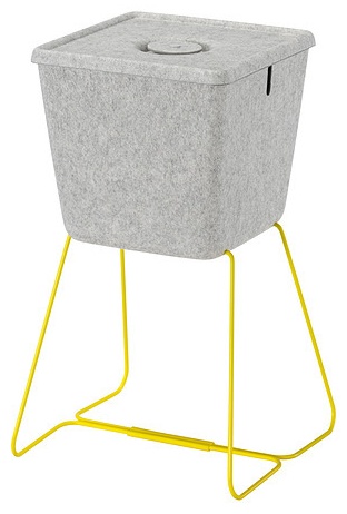 IKEA мешок универсальный серый, 1 шт