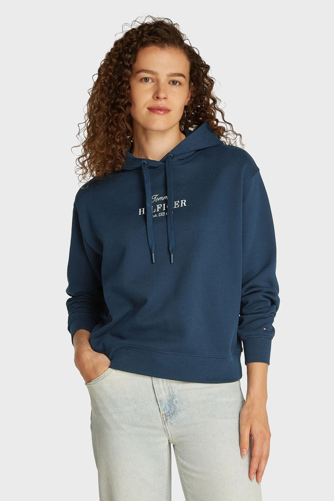 Худи Tommy Hilfiger синий