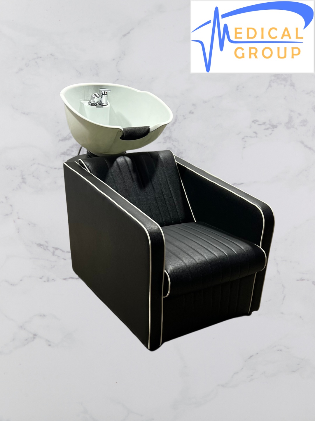 Мойка парикмахерская черный 65х45 см