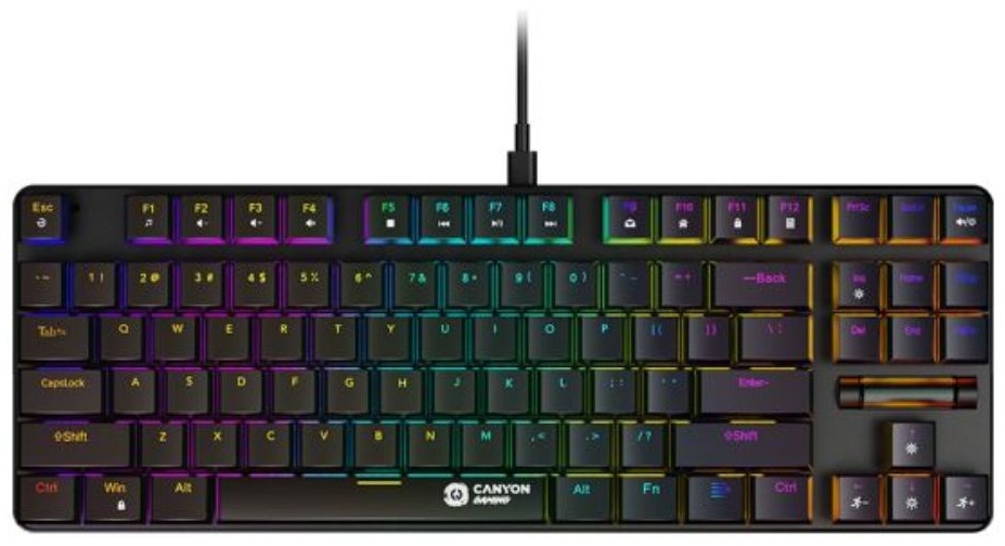 Клавиатура Canyon CND-SKB50-RU черный