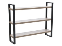 Стеллаж настенный Практик CombiK M 80/3, 80x20x67 см, бежевый, черный