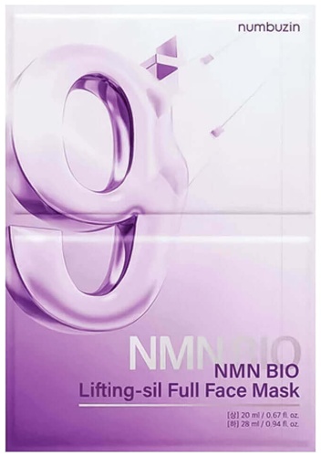 Маска для лица Numbuzin тканевая NAD+ Bio Lifting Full Cover Facial Mask 1 шт