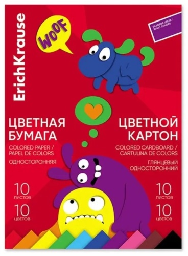Набор ErichKrause 1085080202, матовый А4, 20 л