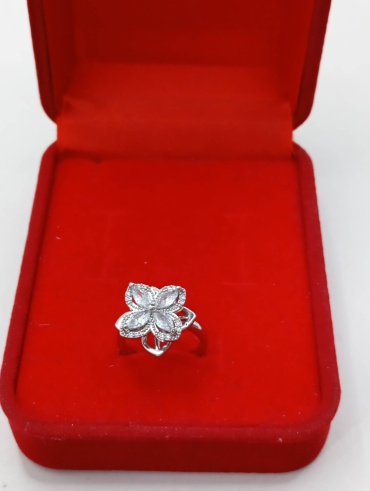 Кольцо Xuping Jewelry XP500913 размер регулируемый медицинский сплав, без вставок, серебристый