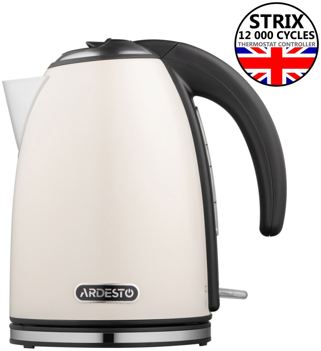 Электрочайник Ardesto EKL-F340BG бежевый