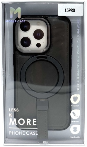 Чехол MORE для Apple iPhone 16 Pro серый